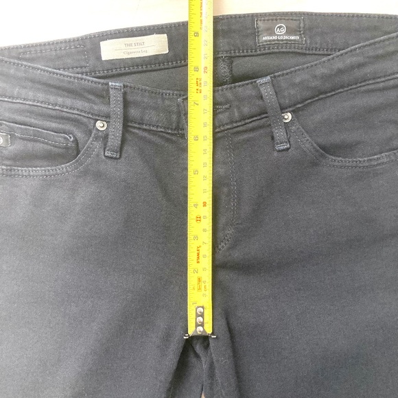 ADRIANO GOLDSCHMIED The Stilt - Skinny Jeans - Black - Size 26 - Picture 6 of 13